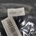 Newrara Graduation Gown Cap Tassel Set (Black)