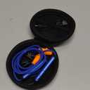 Cuzabe Bluetooth Earplug Headphones, Neckband Wireless Work Earbuds, Noise Reduction Ear Plugs with 20 Hour Battery, Sweatproof in-Ear Earphones with Mic and Controls, for Work Construction Safety