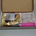 Black and Gold Party Decorations 4 Set Balloon Stand Table Centerpieces for Men's Women's Birthday Wedding Retirement Anniversary Graduation Decorations 2026 New Years Eve