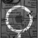 MOSNOVO for iPhone 17 Case | Compatible with Magsafe | Military Grade 10ft Drop Tested | Camera Control | Clear Black with Journey Design