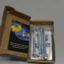 Rear Lift Kit for Club Car, 4 pcs 1" Extended Shackles and 4 pcs Bolts Fit for Club Car Precedent Gas Electric Golf Carts 2004 - UP