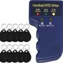 RFID Copier 125khz RFID Reader Writer Handheld ID Copier for T5577 or EM4305+10pcs T5577 Keychains