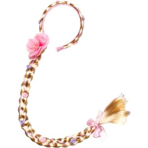 Party Chili Long Hair Princess Hairpiece Long 29" Cosplay Braided Wigs for Girls Princess Dress Up Accessories (Rapunzel Headband)