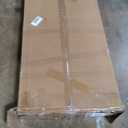 LITTLE TREE Farmhouse Coffee Table, 47 Inches Wooden Rectangular Accent Center Tables with Thick Base, Modern Low Cocktail Tea Furniture for Living Room (Rustic Brown)