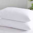 Set of 2 Down Alternative Bed Sleeping Pillows 