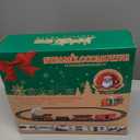 FANL Train Set with Remote Control - Christmas Train Toys - Steam Locomotive Engine, Cargo Car and Train Tracks - Rechargeable Electric Train Toy Gift Toys for Age 3 4 5 6 + Kids.