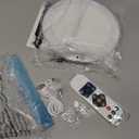 Combuh Battery Operated Shower Light Waterproof Inside, Rechargeable Motion Sensor Ceiling Lights Battery Powered with Remote, No Wiring Magnetic Cordless LED Overhead Lighting for Closet Hallway (1pack, 3CCT-Round)