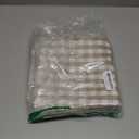 CARRIE HOME Modern Farmhouse Decor Brown Pillow Covers 18x18 Khaki Neutral Plaid Couch Throw Pillows 18 x 18 Set of 4 Brown Buffalo Check Decorative Pillow for Bedroom and Living Room