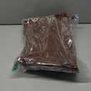 Poen Woven Rattan Christmas Tree Collar, Neutral Wicker Tree Skirt, Rustic Farmhouse Christmas Stand Base Cover Decor Handmade X-Shape Weave Design(Dark Brown,24 Inch)