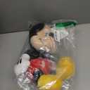 Disney Official Mickey Mouse Soft Toy for Kids, Cuddly Character with Fuzzy Texture and Embroidered Details, Flexible Ears, Plushy Suitable for All Ages, Measures 15 Inches (10 inches Sitting)