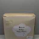 Baby Play Mat Activity Gym,6 Developmental Zones Tummy Time Mat, Foldable Wooden Baby Play Gym with 7 Detachable Sensory Toys for Newborn Brain Development, Essential Baby Shower Set (Grey)