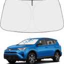 Proadsy Front Windshield Sun Shade Foldable Sunshade Protector Custom Fit 2013 2014 2015 2016 2017 2018 RAV4 LE XLE Premium Hybrid Crossover