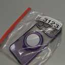 Magnetic Kickstand Glitter Case for iPhone 17 Pro Max,[Compatible with Magsafe] Cute Bling Sparkly Rhinestone with Camera Protector Makeup Mirror Women Girls Case for iPhone 17 Pro Max,Purple