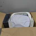 Automatic Cat Litter Box Self Cleaning - APP Control and Weight Monitoring - Ultra-Quiet, Suitable for Medium Cats and Kittens, Safe Anti-Pinch Litter Box (Assembly Required) -White