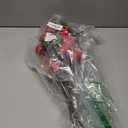 Giegxin 8 Pcs Rosh Hashana Artificial Pomegranate Apples Branches Realistic Fruit Bouquet Red Pomegranate Apple Stems Highly Simulation Lifelike Model for Vase Home Party Decoration DIY Floral Crafts