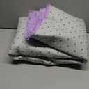 DweIke Fluffy Purple Shag Rugs for Bedroom Living Room, 4x6 Feet Soft Plush Tie-Dyed Light Purple Girls Boys Kids Rug, Upgraded Non-Slip and Machine Washable Carpet for Dorm Nursery Classroom Decor