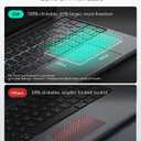 ESR for iPad 11" (A16) 2025/10th Gen Case with Keyboard, Magnetic Detachable Keyboard, Portrait/Landscape Modes, Large Click-Anywhere Trackpad, Backlit Keys, Shift Series, Dark Gray