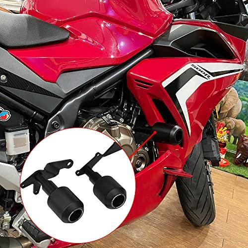 LEDISHUN for CBR500R CB500F CB500X Motorcycle Falling Protection Frame Slider Fairing Guard Anti Crash Pad Protector (for Honda Vehicle) CBR400 CB400X CB400F