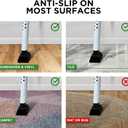 Sliding Door Security Bar, Door Jammer 2-in-1 Adjustable, Door Stoppers Security – 40 Different Adjustments, by Guard Dog Security