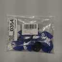 YAODHAOD Dog Shoes for Small Dogs, Puppy Dog Boots & Paw Protector for Winter Snowy Days, Anti-Slip Sole Dog Booties for Indoor Hardwood Floor 4PCS (Blue,Size: 2)