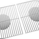 Stanbroil Solid Rod Stainless Steel Grill Cooking Grates Replacement Parts for Coleman Roadtrip Swaptop Grills LX LXE LXX, 2 Pack