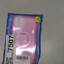 Luckwhale for iPhone 15 Plus Case, Fits Magsafe, Heavy Duty Shockproof Protection Phone Cases with Screen Protector*1, Magnetic Transparent Protective Cover for iPhone 15 Plus 6.7 '', Pink