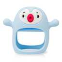 2 x Teething Toy for Infants & Babies, Teethers for Babies 3-6 Months, Baby Teethers 0-6 Months, Teething Toys 6-12 Months, TotCo Never-Drop Baby Teething Toy, Blue