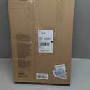 BEMIS 7850TDG Commercial Heavy Duty Open Front Toilet Seat with Cover, Industrial Seat with Secure Installation, Elongated, White