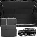 Cartist Cargo Liner for Jeep Wagoneer/Jeep Grand Wagoneer (Not fit L) 2022-2026, All Weather Cargo Mats for Wagoneer Accessories, Heavy Duty TPE Trunk Mat, Car Accessories