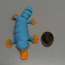 3D Printed Articulated Platypus, Flexible Dynamic Animals Toys,Easter Basket Stuffers Prefilled Easter Egg Fillers, Adults Fidget Toys for Autism ADHD (Small-6Inch)