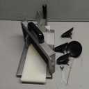 VEVOR Commercial Tomato Slicer, 3/16 inch Tomato Cutter Slicer, Stainless Steel Heavy Duty Tomato Slicer Machine, Manual Tomato Slicer with Non-slip Feet, for Cutting Tomatoes, Cucumbers, Bananas