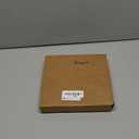 Honeydak 10 Pcs 18/8 Stainless Steel Metal Plates Bulk 304 Stainless Steel Dishes 8 Inches Adult Reusable Camping Plates Dishwasher Safe Feeding Serving Plate Double Layers Round Dessert(Gold)