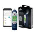 Braun ThermoScan 7+ Connect Digital Ear Thermometer for Kids - Family Care App Compatible, Age Precision Technology, Color-Coded Display, No. 1 Brand Recommended by Pediatricians