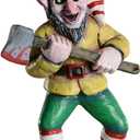 3 x Killer Elf (New) Horror Ornament - Scary Prop and Decoration for Halloween, Christmas, Parties and Events - R.A. Mihailoff Series - by HorrorNaments