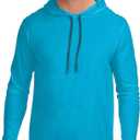 Gildan - Softstyle Lightweight Hooded Long Sleeve T-Shirt - 987, Medium