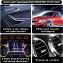 Heavy Duty Automotive Door Weather Stripping 10Ft Car Door Rubber Edge Trim Seal Strip Gasket with Side Bulb for Car Bus Camper Boat RV Truck Doors