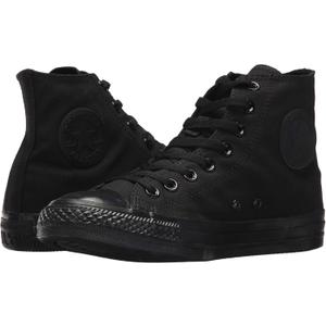 Converse Hi Top Black Mono 8.5