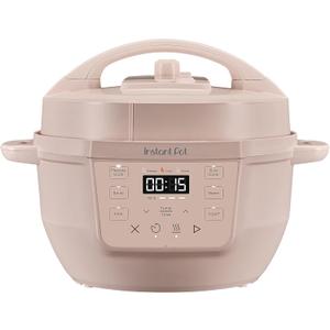 Instant Pot 4QT RIO Mini 7-in-1 Multi-Cooker, Pressure Cooker, Slow cook, Saut, Steam, Rice Maker, Yogurt, & Warmer, Rosewater, 4 Quarts