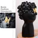 Notakia Modern and Simple Sculptures Home Decor Statues Resin Figure Gift Black Big Size