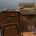 Rockland Fashion Softside Upright Luggage Set, Expandable, Orange, 2-Piece Set (14/19)