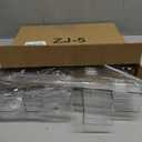 Trading Card Display Stand, Vertical Holder for Baseball Basketball Sports Graded Card Display Stand Tabletop for PSA BGS SGC Slabs, Snap-On Assembly(5 Tier, 1 Pack)