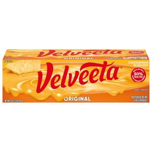 Velveeta Pasteurized Recipe Cheese Product, 1 Block Original, 32 oz (EXP 04/30/26)