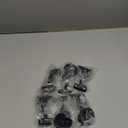 HOME MASTER HARDWARE Hand Rail Bracket, Heavy Duty Stair Support for Home or Office Stairways Handrail, Matte Black 6 Pack