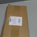 NiHome 35-Pocket Large Capacity Door Cup Organizer for Stanley Tumblers 30oz, 40oz, Door Hanging Water Bottle Storage with Double-Sided Tape Stabilizer, Waterproof Oxford Fabric, Transparent, BPA-Free 75.2'' x 24.4", Black (Upgraded)