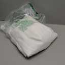 River Dream No Hook Slub Textured Shower Curtain with Snap-in PEVA Liner Set - 71" x 74"(72"), Hotel Style with See Through Top Window, Fabric Outer Curtain & Waterproof Inner Liner, White, 71x74