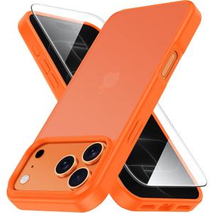 Yriklso for iPhone 18 Pro Max Phone Case/17 Pro Max, Orange