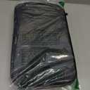 ZEEMO Travel Toiletry Bag for Men, Medium Water-Resistant Double-Sided Full-Open Dopp Kit, Versatile Organizer for Shower and Hygiene Accessories, Bathroom Essentials, Cosmetics, Large, Black