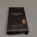 SIXBOX for Samsung Galaxy Z Fold 5 Case with Card Holder & S Pen Holder & Slide Lens Cover, Builtin Hinge Protection & Screen Protector, Durable Sturdy Phone Cover Case for Galaxy Z Fold 5, Black