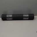 Azadx Indoor Outdoor Door Mat 23"x 35" Doormat for Entry Heavy Duty Front Door Mat Stretch Mesh Dirt Trapper Welcome Doormats Non-Slip Backing Entrance Mats for Home Commercial Floor Mats, Black Grey