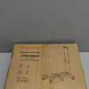 Folding Hand Truck 500lbs, Portable Heavy Duty Dolly Cart, 6 Wheels Collapsible Luggage Cart with 2 Elastic Ropes - Compact Trolley Cart for Easy Moving - Ideal Hand Cart for Travel and More (1.70, Black)